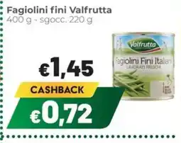 Coop Trentino Fagiolini fini Valfrutta offerta