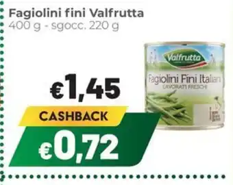 Fagiolini fini Valfrutta