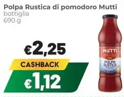 Coop Trentino Polpa Rustica di pomodoro Mutti offerta