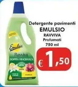 Bernava Emulsio Detergente pavimenti RAVVIVA Profumati offerta