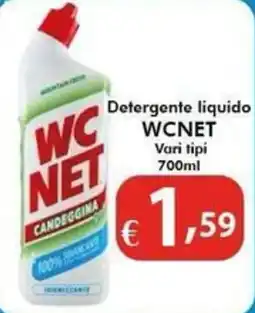 Bernava Detergente liquido WCNET offerta