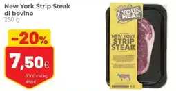 Coop Trentino New York Strip Steak di bovino offerta