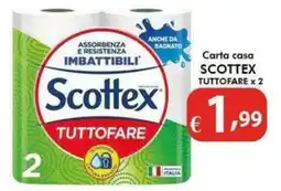 Bernava Carta casa Scottex Tuttofare offerta