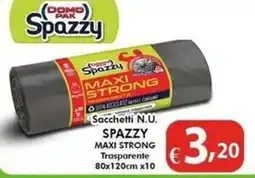 Bernava Sacchetti N.U. Spazzy Maxi Strong offerta
