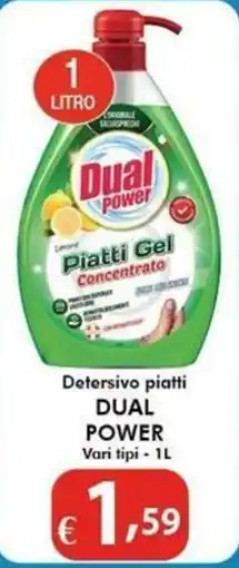 Bernava Detersivo piatti Dual Power offerta