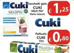 Bernava Sacchetti gelo Cuki Gelo Più offerta