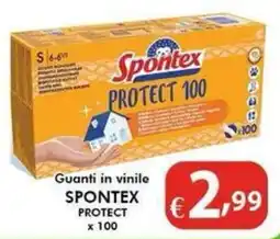Bernava Guanti in vinile Spontex Protect offerta