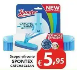 Bernava Scopa silicone SPONTEx CATCH&CLEAN offerta