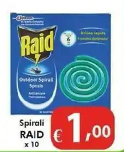 Bernava Spirali RAID offerta