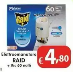 Bernava Elettroemanatore Raid offerta