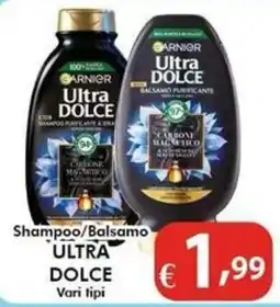Bernava Garnier Ultra Dolce Shampoo/Balsamo offerta