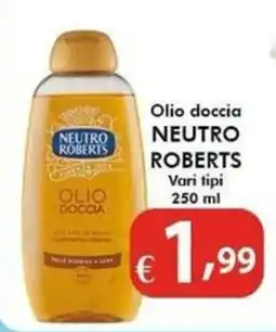 Bernava Olio doccia Neutro Roberts offerta