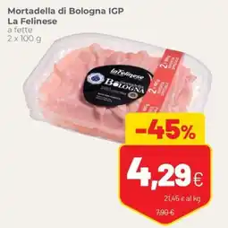 Coop Trentino Mortadella di Bologna IGP La Felinese offerta