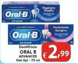 Bernava Dentifricio Oral B Advanced offerta