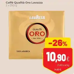 Coop Trentino Caffè Qualità Oro Lavazza offerta