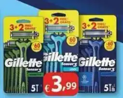 Bernava Gillette Sensor3 offerta
