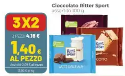 Coop Trentino Cioccolato Ritter Sport assortito offerta