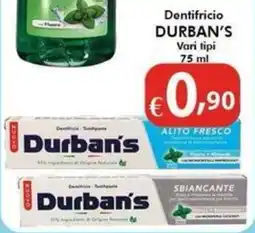 Bernava Dentifricio Durban's offerta