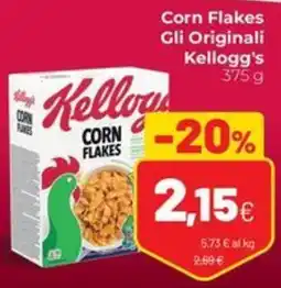 Coop Trentino Corn Flakes Gli Originali Kellogg's offerta