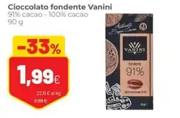Coop Trentino Cioccolato fondente Vanini offerta