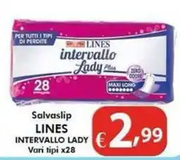 Bernava Salvaslip Lines intervallo Lady offerta