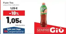 Coop Trentino Fuze Tea assortito offerta
