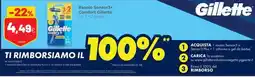 Coop Trentino Rasoio Sensor3+ Comfort Gillette offerta