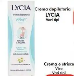 Bernava Crema e strisce depilatorie lycia viso offerta