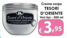 Bernava Crema corpo Tesori d'Oriente offerta