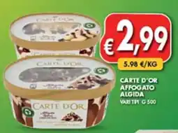 Maxi Coal Carte d'Or Affogato Algida offerta