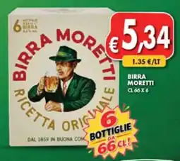 Maxi Coal Birra Moretti offerta