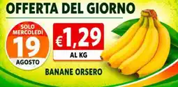 èccoMI Banane Orsero offerta