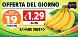 Maxi Coal Banane Orsero offerta