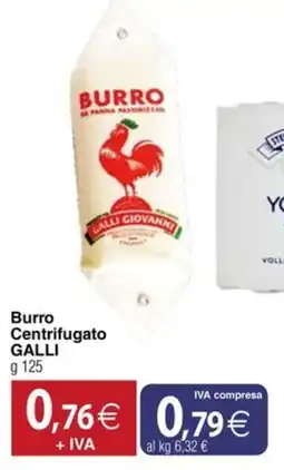 Docks Cash&Carry Burro Centrifugato Galli offerta