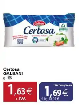 Docks Cash&Carry Certosa GALBANI offerta