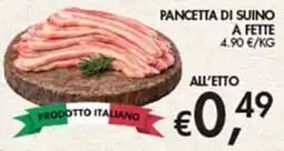Maxi Coal Pancetta di suino offerta