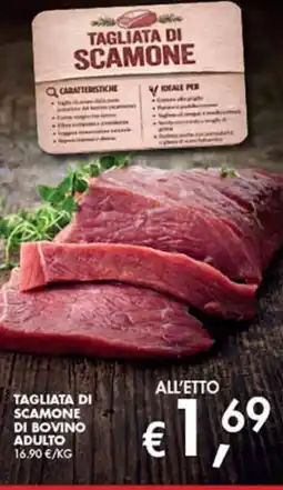 Maxi Coal Tagliata di scamone di bovino adulto offerta