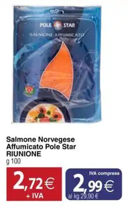 Docks Cash&Carry Salmone Norvegese Affumicato Pole Star offerta