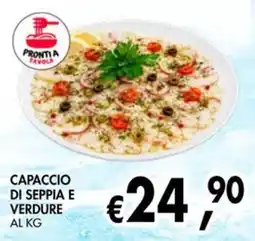 èccoMI Capaccio di seppia e verdure offerta