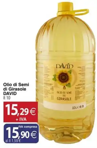 Docks Cash&Carry Olio di Semi di Girasole DAVID offerta