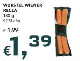Migross Supermercati e Market Wurstel wiener recla offerta