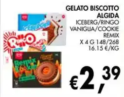 èccoMI Gelato biscotto Algida offerta