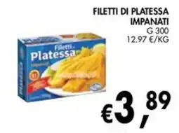 èccoMI Filetti di Platessa impanati offerta