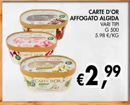 èccoMI Carte d'or affogato offerta