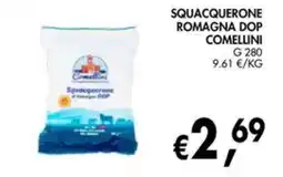 èccoMI Squacquerone Romagna DOP Comellini offerta