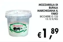 èccoMI Mozzarella di bufala marchigiana il faro offerta