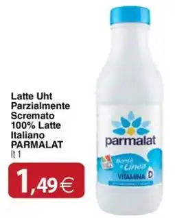 Docks Cash&Carry Latte Uht Parzialmente Scremato 100% Latte Italiano Parmalat offerta