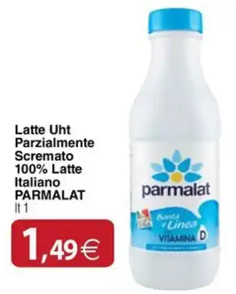 Docks Cash&Carry Latte Uht Parzialmente Scremato 100% Latte Italiano Parmalat offerta