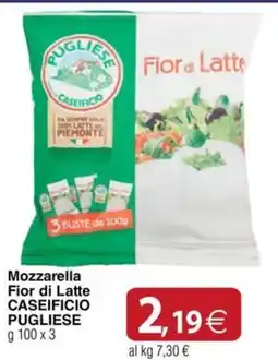 Docks Cash&Carry Mozzarella Fior di Latte Caseificio Pugliese offerta