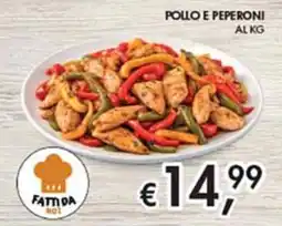 Maxi Coal Pollo e peperoni offerta